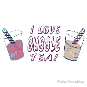 I love bubble tea! Tapioca