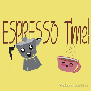 Espresso Time Cute and caffeinated kawaii